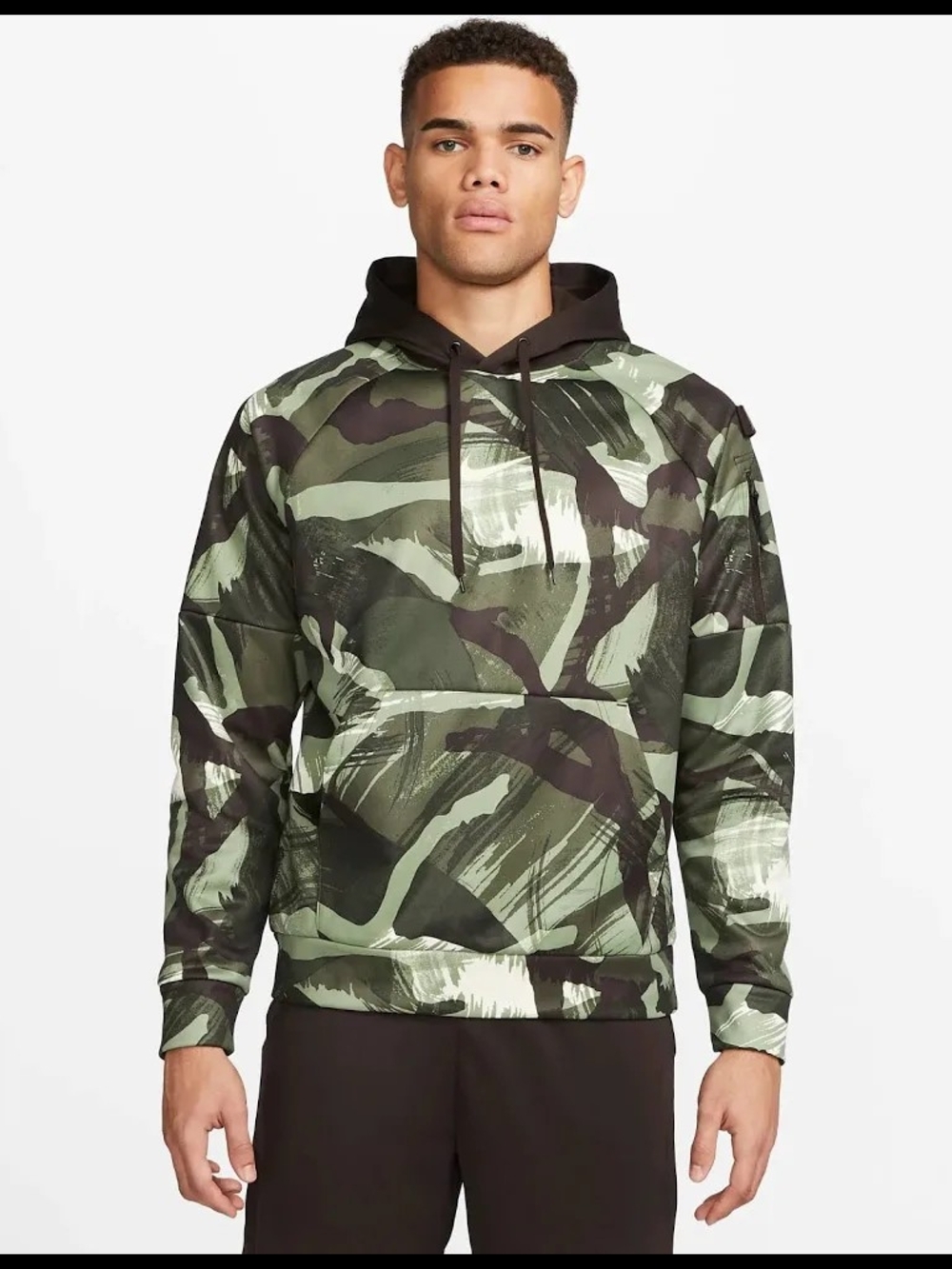 Men's Nike Therma-FIT All-over Camo Fitness Hoodie
